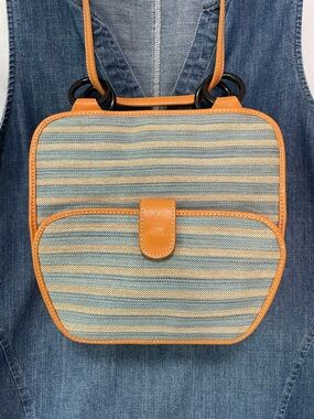 Tusk New York Y2K Rare structured handbag Italian leather